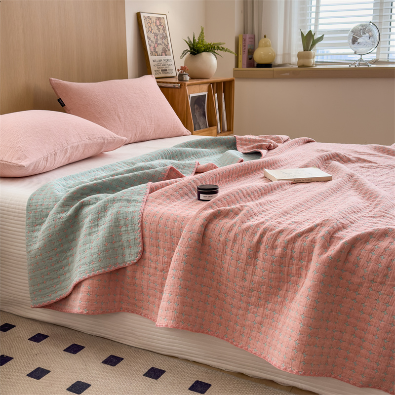 Breathable Three Layers Cotton Gauze Quilt - image 14