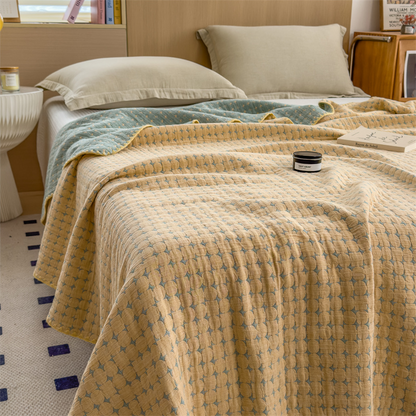 Breathable Three Layers Cotton Gauze Quilt - image 29