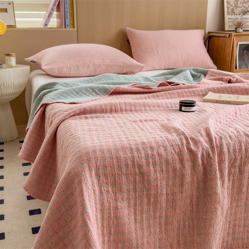 Breathable Three Layers Cotton Gauze Quilt - image 17