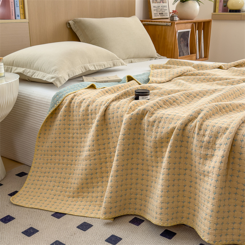 Breathable Three Layers Cotton Gauze Quilt - image 28