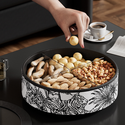 Rotating Serving Dry Fruit Trays with Lid - image 3