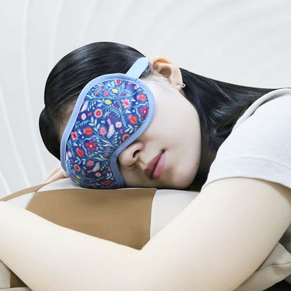 Lavender Sleep Aid Blackout Eye Mask - Royal Blue - 8.26" x 3.93" - 1PC - image 0