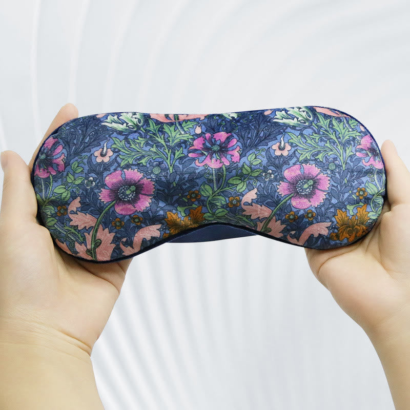 Floral Pattern Lavender Sleep Eye Mask - image 2