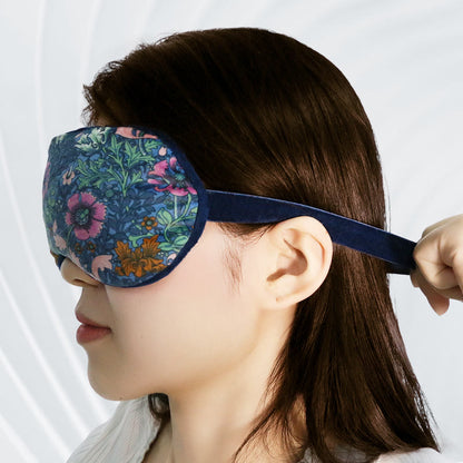 Floral Pattern Lavender Sleep Eye Mask - image 1