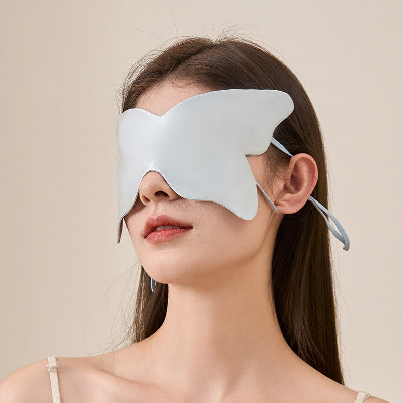 Butterfly Shaped Double-sided Silk Eye Mask - image 5