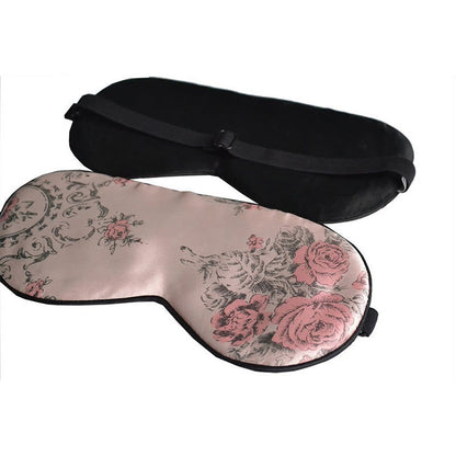 Luxurious Printed Silk Blackout Sleep Eye Mask - image 3