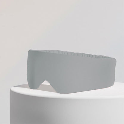 Extra Wide Blackout All-Inclusive Sleeping Eye Mask - Grey - 1PC - 22" x 4" - image 3