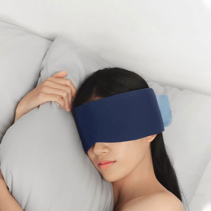 Non-sense Blackout Deep Sleep Eye Mask - Dark Blue - 1PC - 29" x 4" - image 0