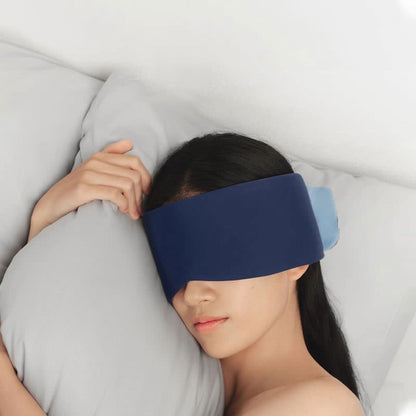 Non-sense Blackout Deep Sleep Eye Mask - Dark Blue - 1PC - 29" x 4" - image 0