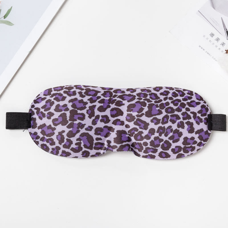 Luxury Printed Sleep Eye Mask - C - 1PC - 9" x 3" - image 5
