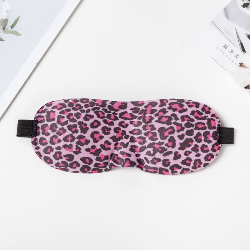 Luxury Printed Sleep Eye Mask - F - 1PC - 9" x 3" - image 8