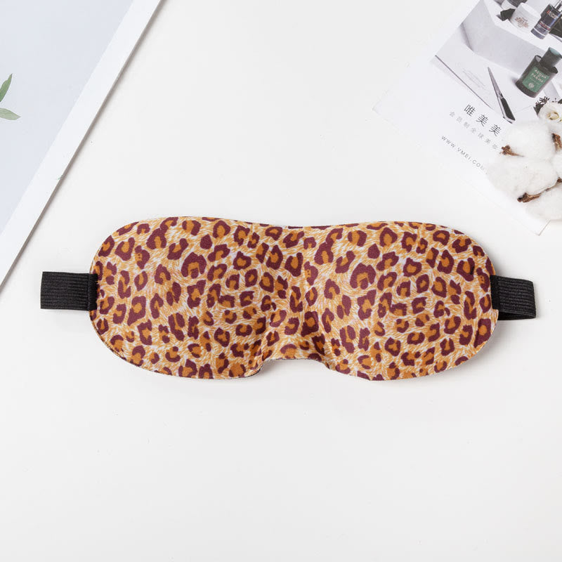 Luxury Printed Sleep Eye Mask - D - 1PC - 9" x 3" - image 6