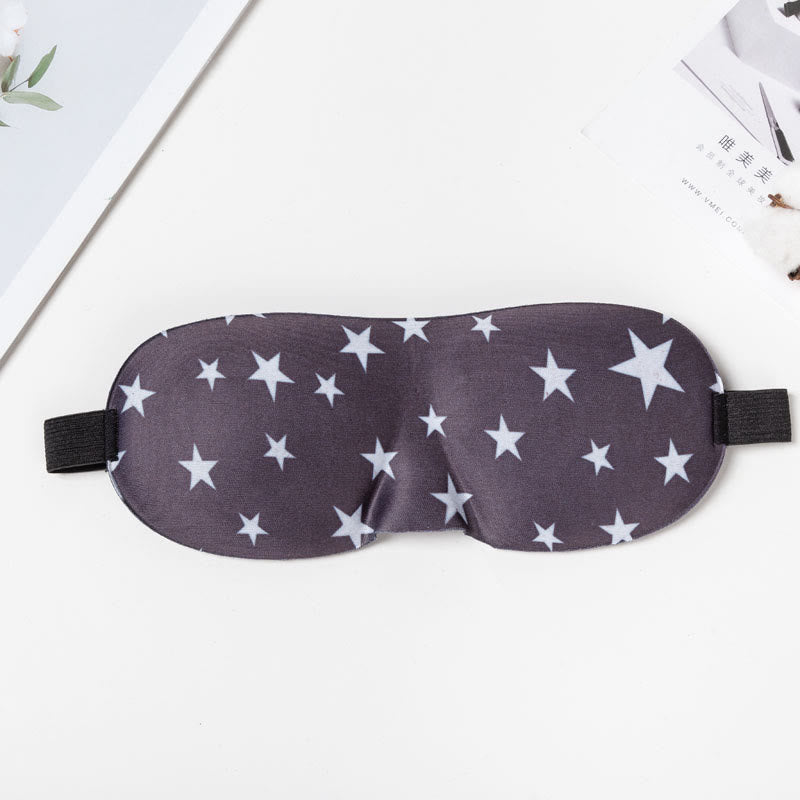 Luxury Printed Sleep Eye Mask - G - 1PC - 9" x 3" - image 9
