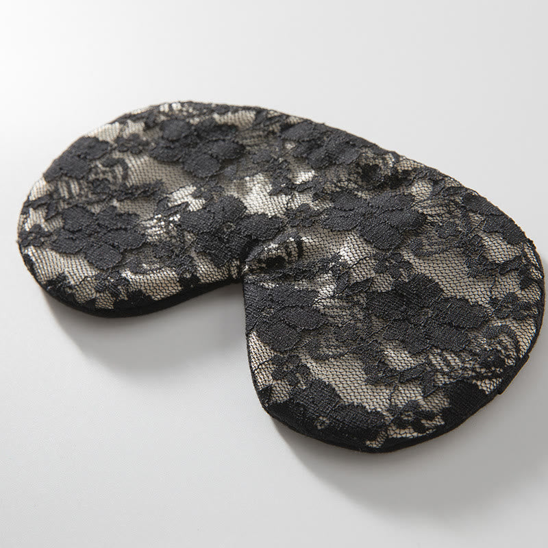 Elegant Lace Flower Eye Mask - image 3