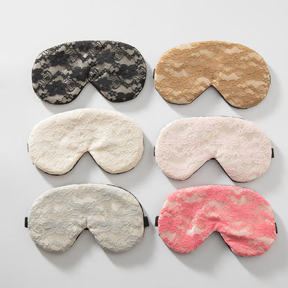 Elegant Lace Flower Eye Mask - image 0