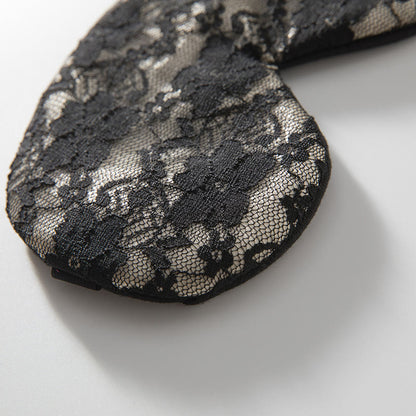 Elegant Lace Flower Eye Mask - image 4