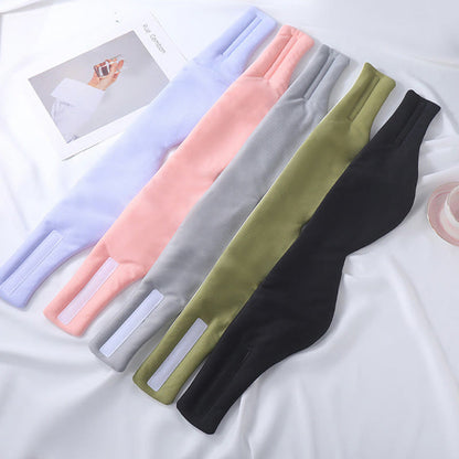 Full Wrap Ice Silk Sleep Velcro Eye Mask - image 1