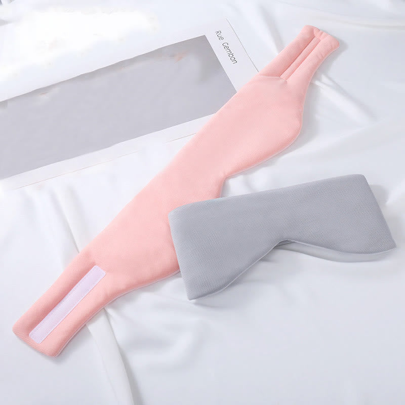 Full Wrap Ice Silk Sleep Velcro Eye Mask - image 4