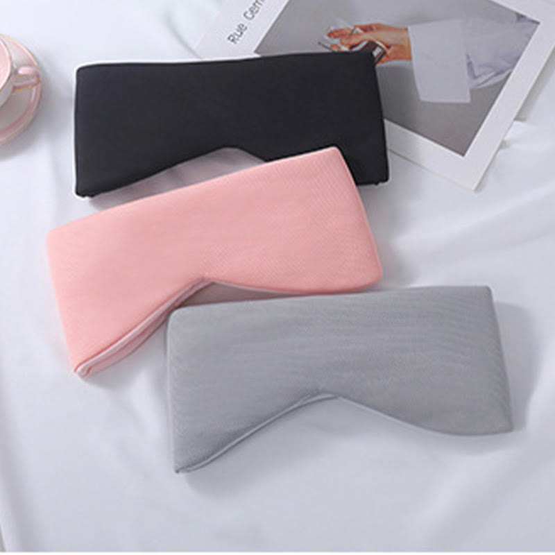Full Wrap Ice Silk Sleep Velcro Eye Mask - image 3
