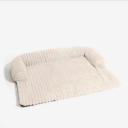 Solid Color Fluffy Sofa Protector Pet Pad - White - 33.46"W x37.40"L  x 6.30"H - image 7