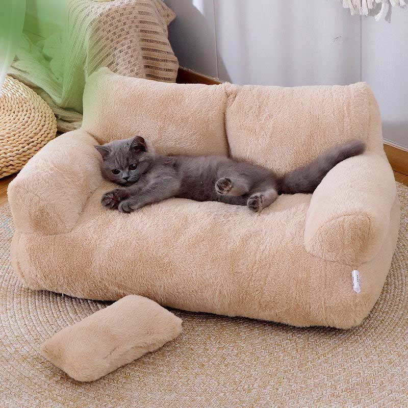 Fluffy Removable Washable Pet Sofa Bed - image 1