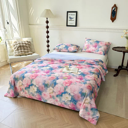 Blooming Flower World Comfy Cooling Quilt - image 1