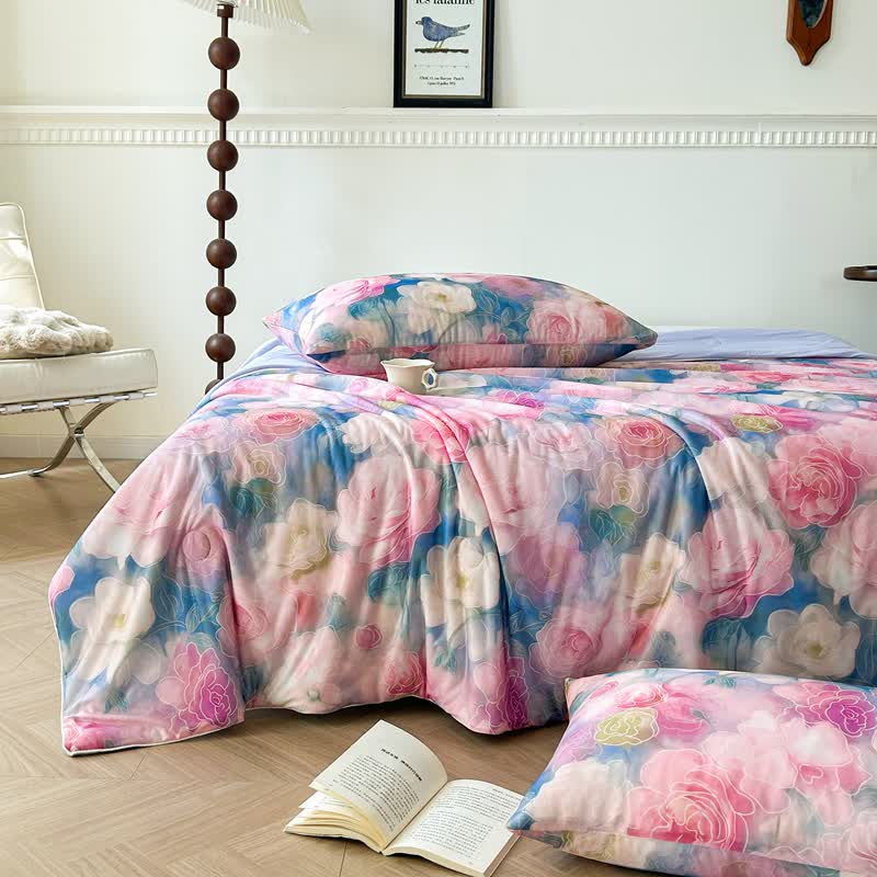 Blooming Flower World Comfy Cooling Quilt - image 2