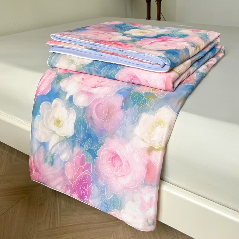 Blooming Flower World Comfy Cooling Quilt - image 6