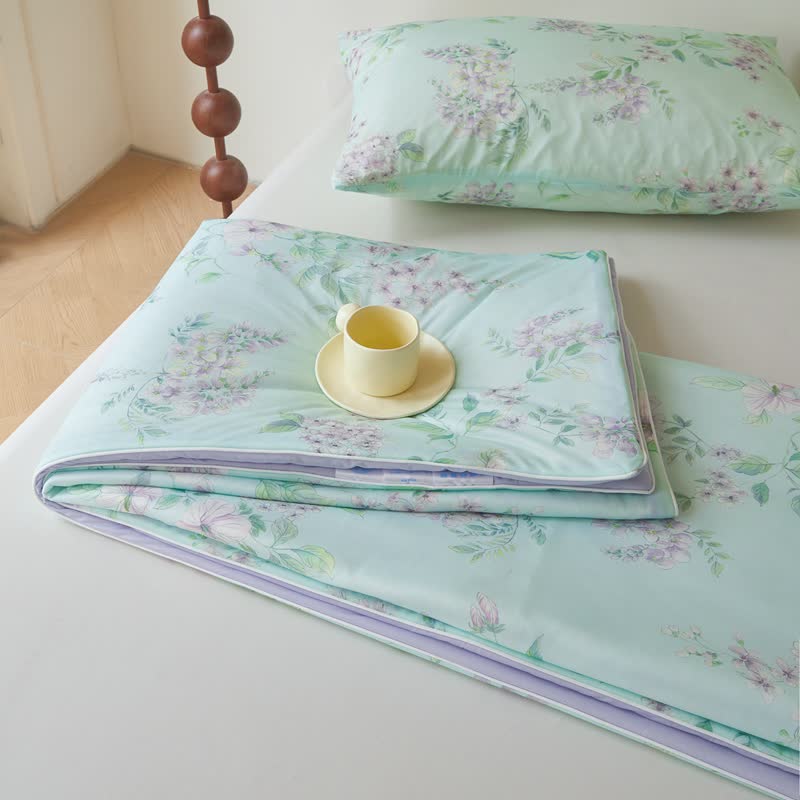 Cooling Fiber Pastoral Soft Breathable Quilt - image 8