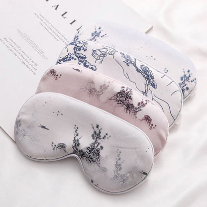 Elegant Landscape Painting Print Sleep Eye Mask - image 0