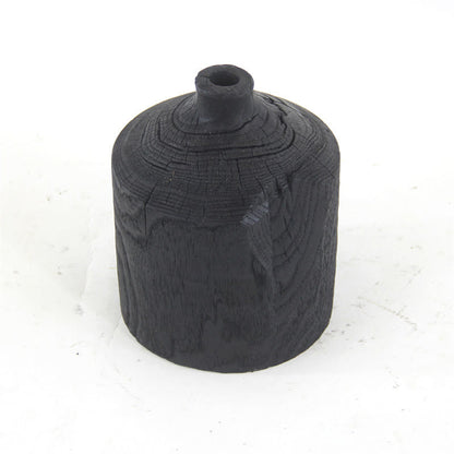 Wooden Black Vase Art Decorative Ornament - image 3