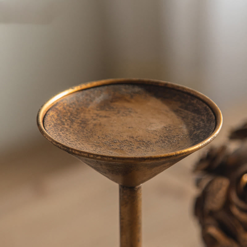 Retro Luxury Rose Candle Holder Decorative Ornament - image 2