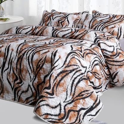 Vintage Quilted Breathable Soft Bedding Set(3PCS) - image 3