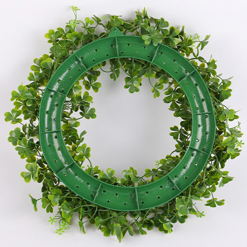 Artificial Four-leaf Clover Wreath Home Decor - image 6
