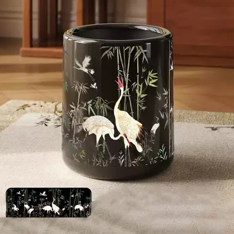 Pastoral Large Capacity Durable Trash Can - image 3