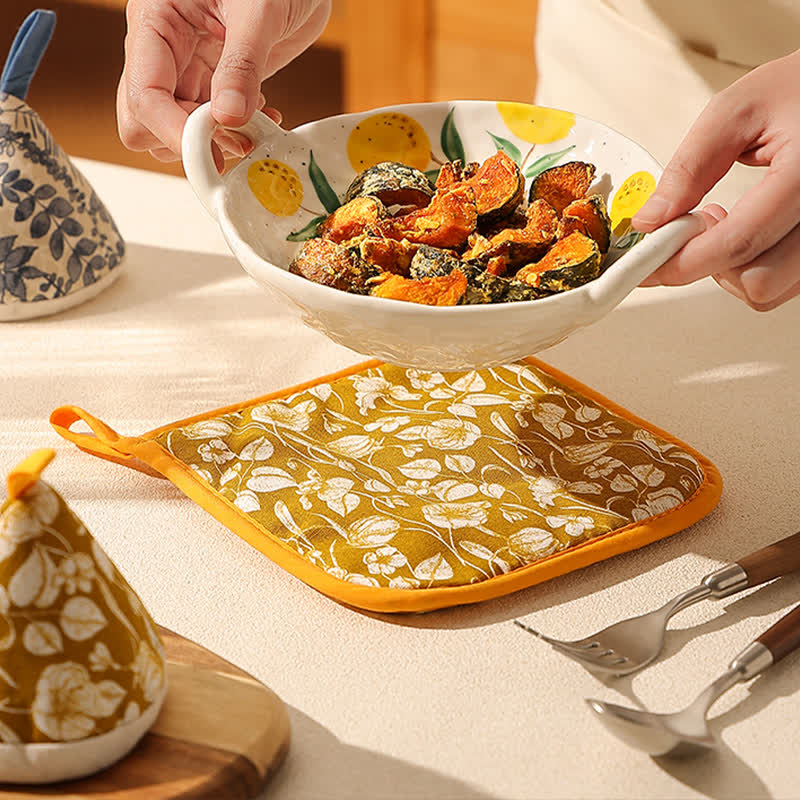 Pastoral Style High Heat Resistant Oven Mitt  - image 4