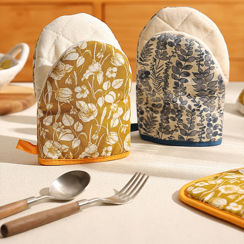Pastoral Style High Heat Resistant Oven Mitt  - image 2