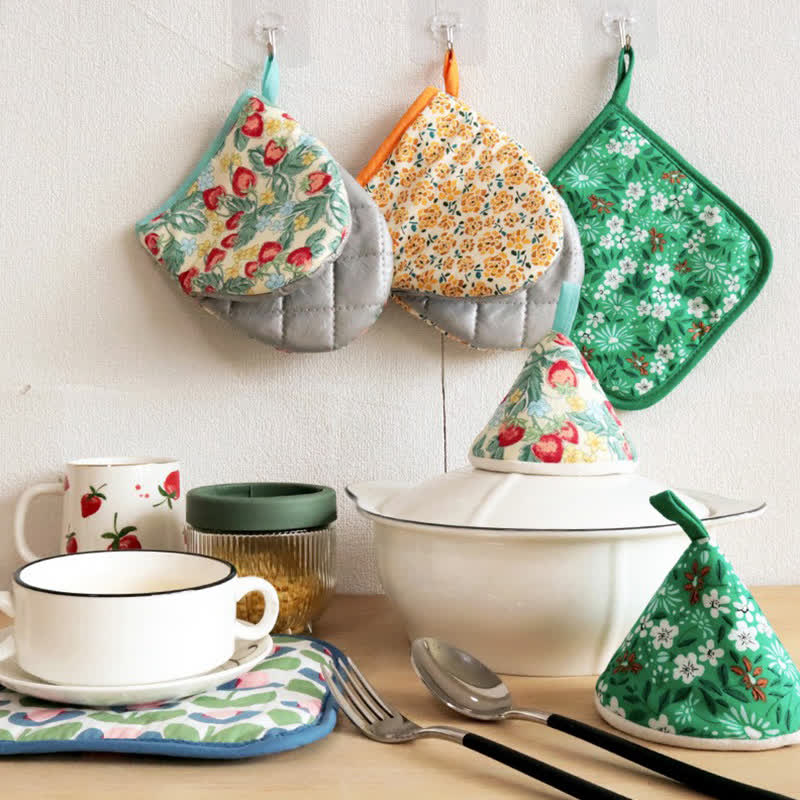 High Heat Resistant Kitchen Oven Mitt  - image 3