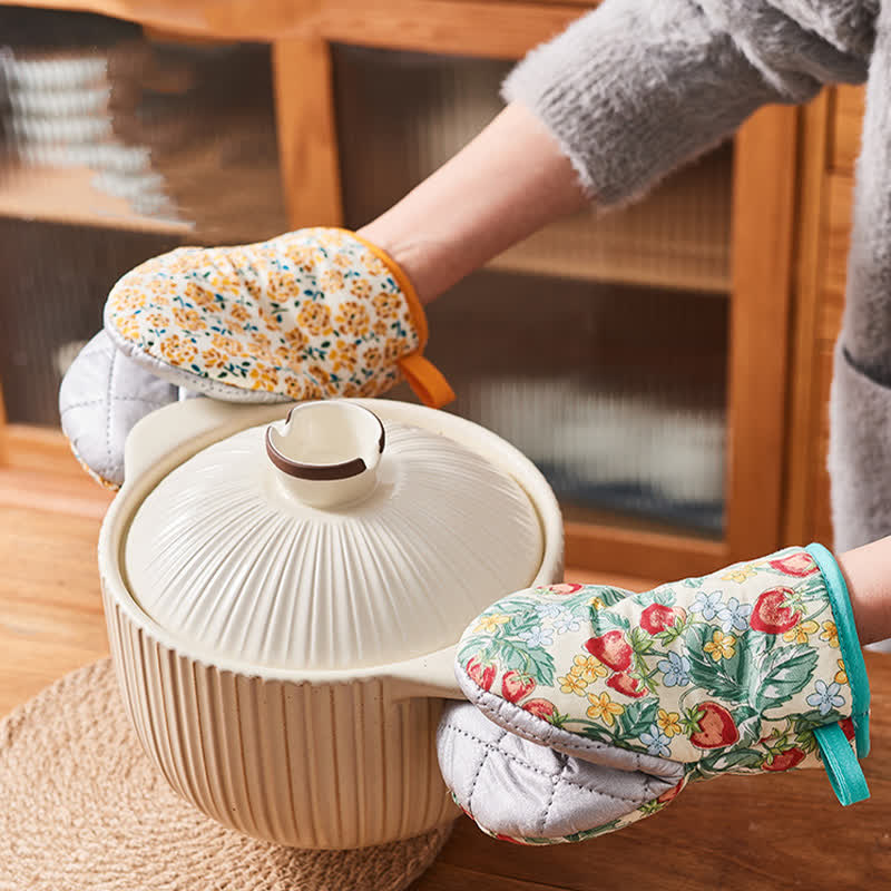 High Heat Resistant Kitchen Oven Mitt  - image 1