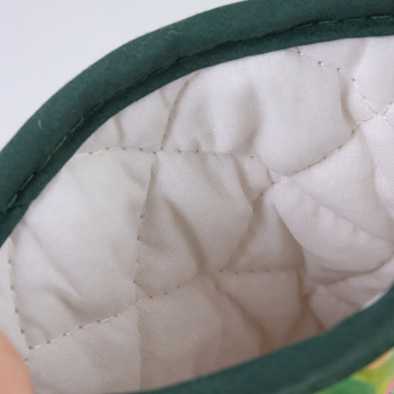 Floral Waterproof Anti-scalding Cooking Oven Mitt  - image 6