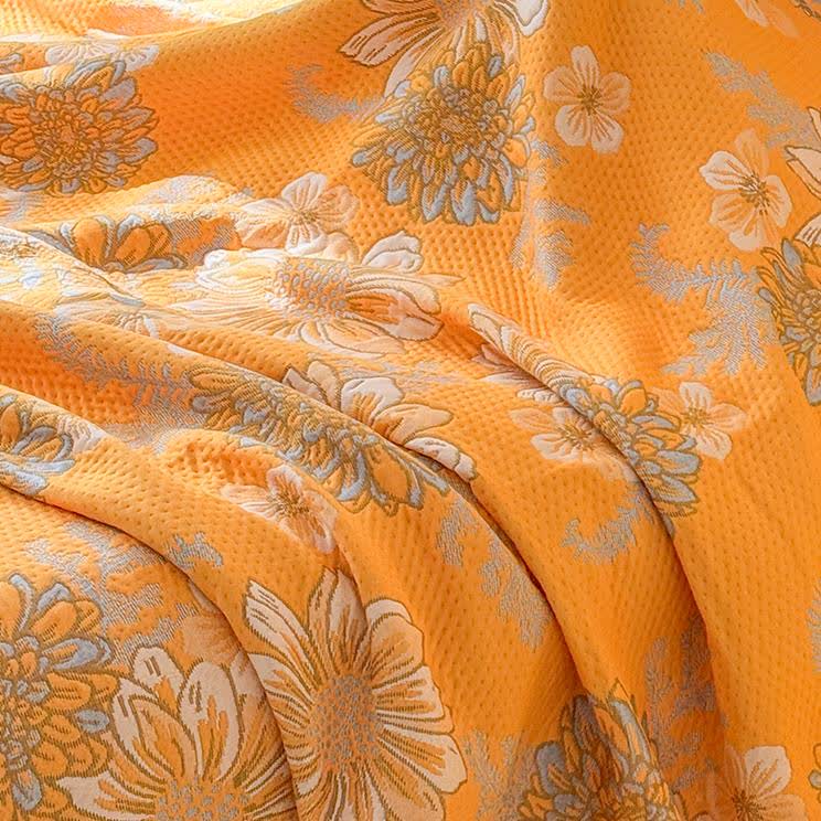 Elegant Flower Lightweight Cotton Gauze Quilt - image 8