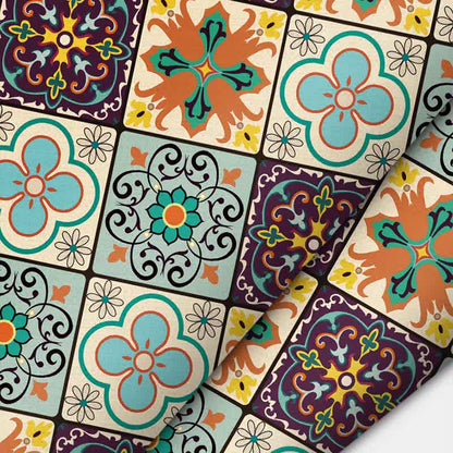 Colorful Retro Diatom Mud Anti-slip Bath Mat - image 2