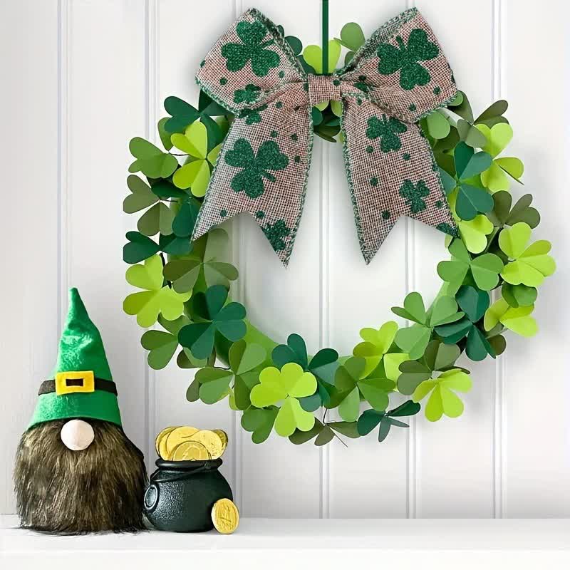 St. Patrick's Day Shamrock Decorative Ribbon - image 1