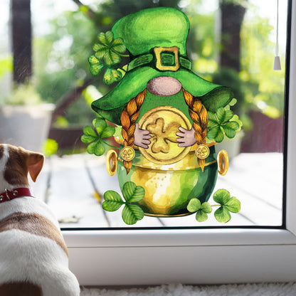 St. Patrick's Day Decorative Window Cling Wall Sticker - image 1
