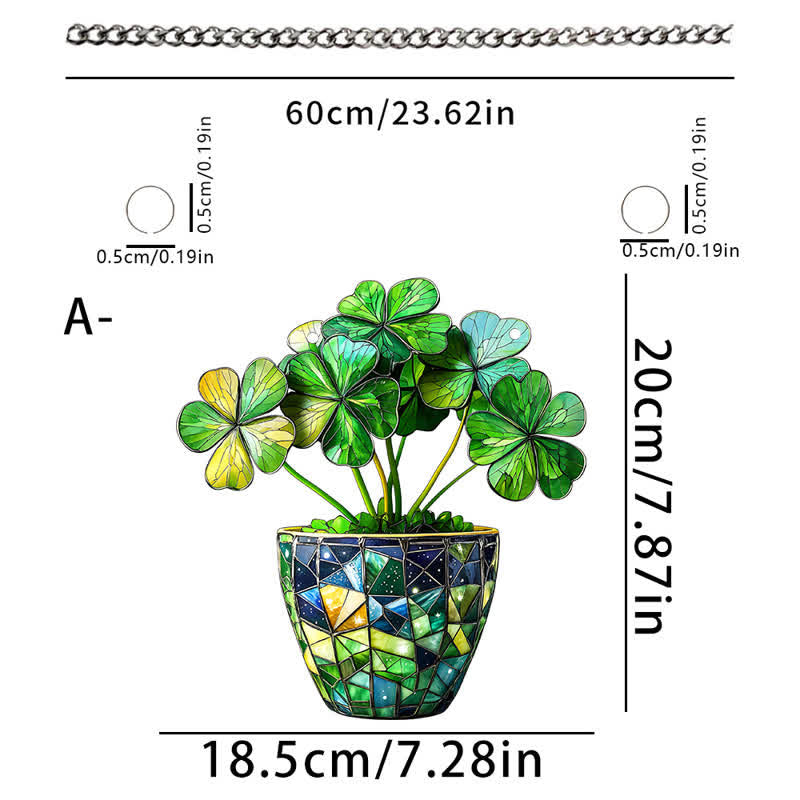 Plant Acrylic Decorative Window Hanging - image 2