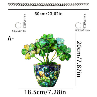 Plant Acrylic Decorative Window Hanging - image 2