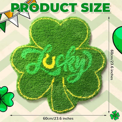 Rural Shamrock Water-absorbent Bath Mat - image 2