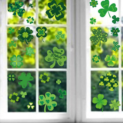 St. Patrick's Day Removable Static Window Cling - image 2