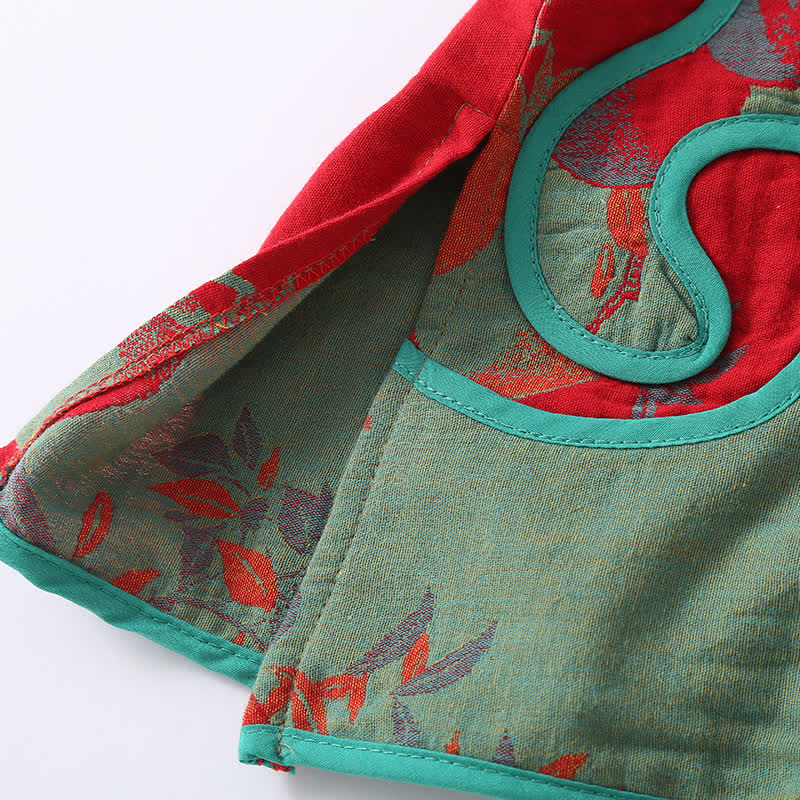 Jacquard Pomegranate Cotton Gauze Nightwear Set - image 4