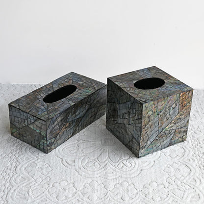 Creative Square Shell Tissue Box Storage Box - image 5